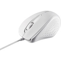 有線IR LEDマウス 3ボタンタイプ 簡易パッケージモデル ホワイト BSMRU21WHZ