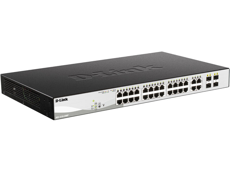 DGS-1210-28MP ギガビットL2スマートスイッチ DGS-1210-28MP/F4