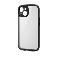 iPhone 15用ハイブリッドケース/TOUGH SLIM LITE/フレームカラー/極限保護/ブラック PM-A23ATSLFCKBK