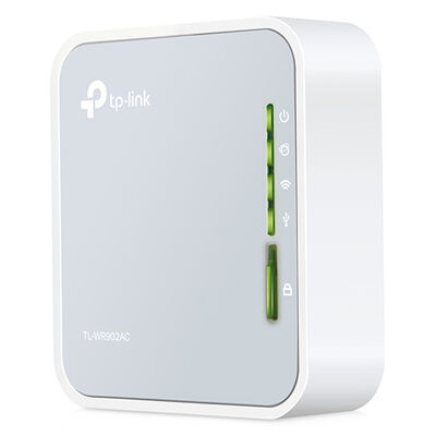 AC750 5GHz/433+2.4GHz/300Mbps ポータブル 無線LANルーター TL-WR902AC
