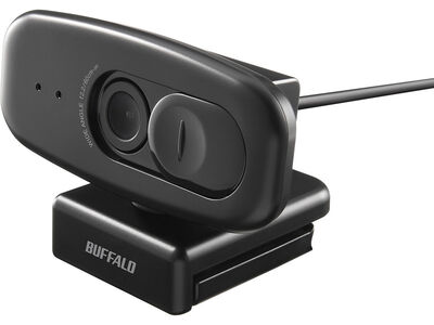 200万画素WEBカメラ 広角120°マイク内蔵 ブラック BSW500MBK