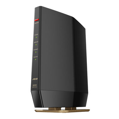 無線LAN親機 11ax/ac/n/a/g/b 4803+1147Mbps マットブラック WSR-6000AX8P-MB