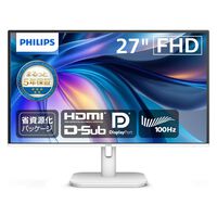 液晶ディスプレイ 27型/1920×1080/DP、HDMI、D-Sub/ホワイト/スピーカー 27E1N1200AW/11