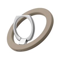 MagSafe対応 スマートフォンリング「MAGTUS」Ring Slim グレージュ LN-SMRG08GG