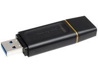 128GB USB3.2 Gen 1メモリー DataTraveler Exodia (Black + Yellow) DTX/128GB