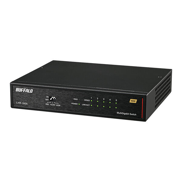 富士通WEB MART] 10GbE 5ポート スイッチングHUB LXW-10G5 ZD