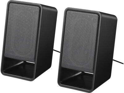 PC用スピーカー USB電源ヘッドホン出力対応 ブラック BSSP300UBK