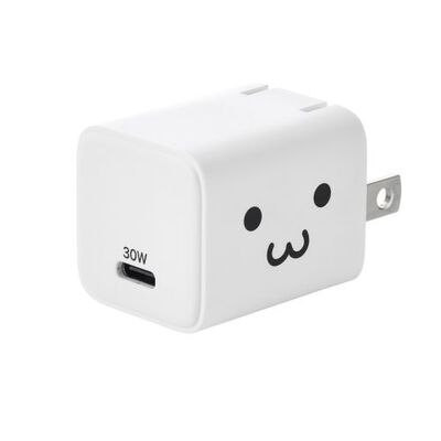 AC充電器/USB充電器/USB PD/30W/USB-C1ポート/しろちゃん MPA-AC10230WF