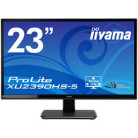 液晶ディスプレイ 23型/1920×1080/DVI、HDMI、D-Sub/マーベルブラック/スピーカー：あり/AH-IPSパネル XU2390HS-B5