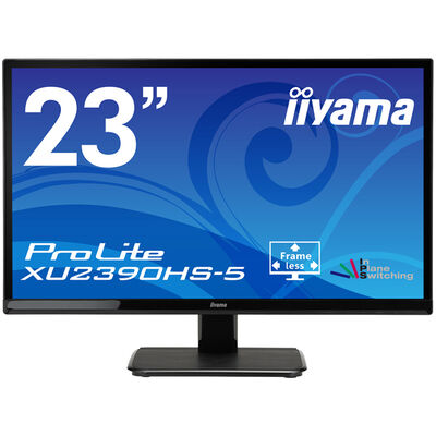 液晶ディスプレイ 23型/1920×1080/DVI、HDMI、D-Sub/マーベルブラック/スピーカー：あり/AH-IPSパネル XU2390HS-B5