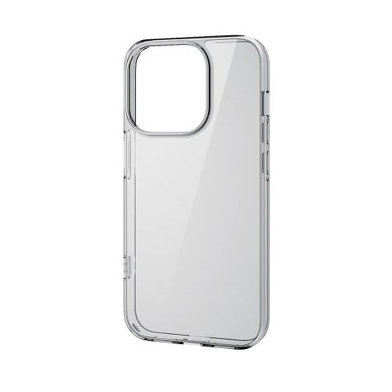 iPhone 15 Pro用ハイブリッドケース/スタンダード/クリア PM-A23CHVCKCR