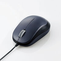 BlueLEDマウス/EPRIM/有線/3ボタン/ブラック M-Y8UBBK