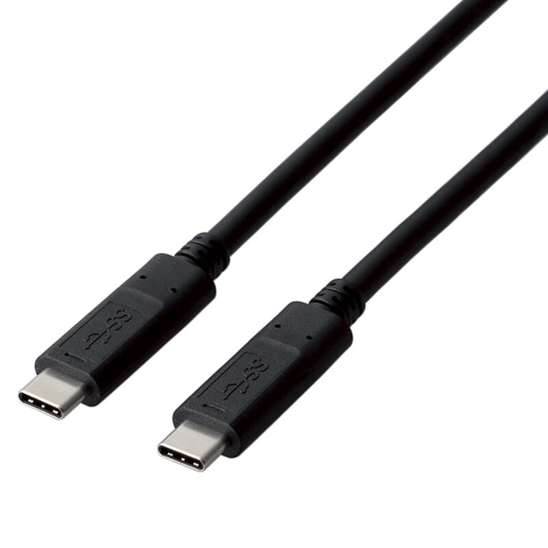 スマートフォン用USBケーブル/USB3.1(Gen1)(C-C)/認証品/2.0m/ブラック MPA-CC13A20NBK