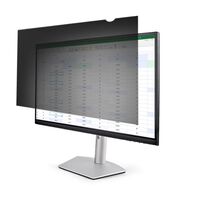 のぞき見防止プライバシーフィルター/着脱式/汎用23.8インチ PCモニター用/光沢&つや消し加工面 PRIVACY-SCREEN-238M