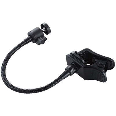 WEBカメラ用アームクリップスタンド/GoPro用アダプタ付属/ブラック UCAM-DSCLP30BK