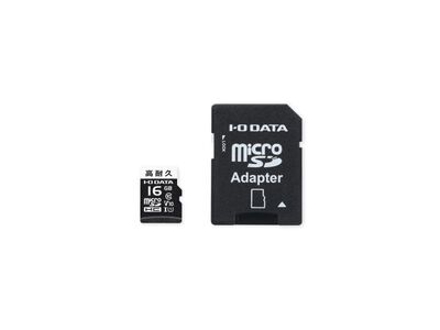 高耐久 Class 10対応 microSDHCカード 16GB MSD-DR16G