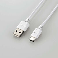 USB Type-Cケーブル/スマホ用/USB(A-C)/極細/1.5m/ホワイト MPA-ACX15WH