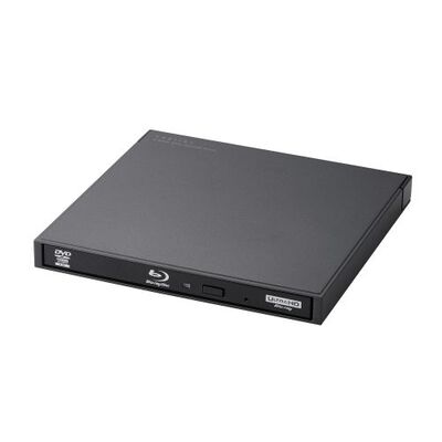 ポータブルBlu-rayドライブ/for Windows/USB3.2 Gen1/スリム/Type-C&Aケーブル付/ブラック LBD-PWC6U3CVBK