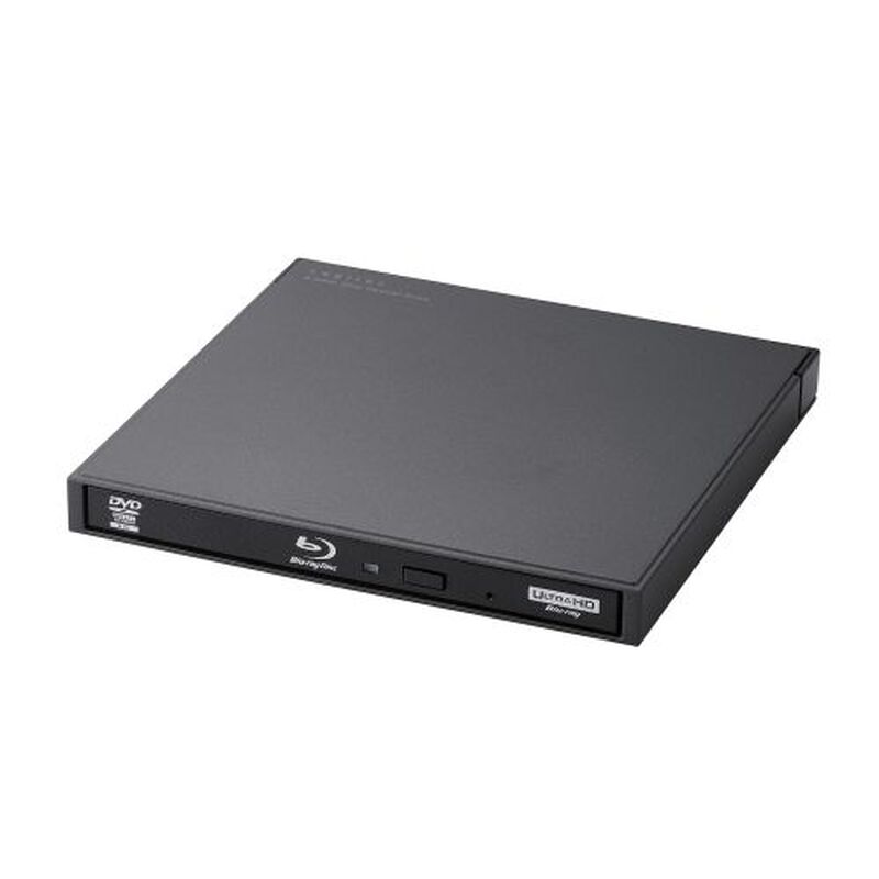 ポータブルBlu-rayドライブ/for Windows/USB3.2 Gen1/スリム/Type-C＆Aケーブル付/ブラック LBD-PWC6U3CVBK