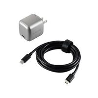 ノートPC向けACアダプター/USB PD対応/70W/USB-C×1/C-Cケーブル付属/2m/スペースグレー ACDC-PD8970SGY
