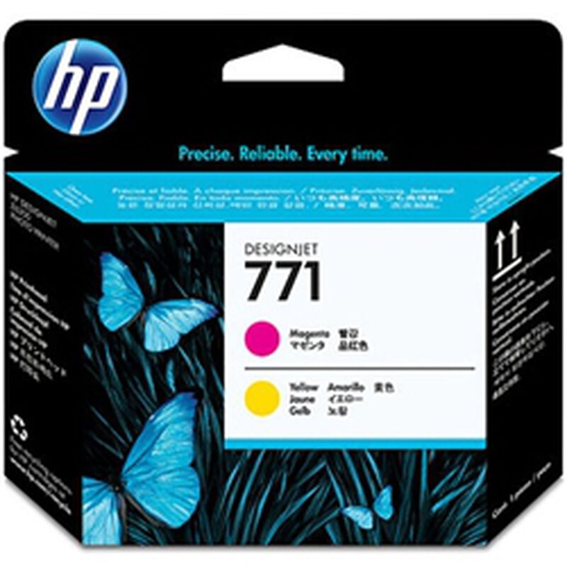 HP771 プリントヘッド マゼンタ /イエロー CE018A