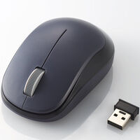 BlueLEDマウス/EPRIM/無線/3ボタン/ブラック M-DY12DBBK