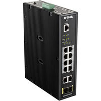 DIS-200G-12PSW 産業用ギガビットL2スマートスイッチ、PoE+対応、ギガビット10ポート、SFPスロットx2 DIS-200G-12PSW/A2