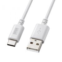 USB 2.0 Type-Cケーブル（C-A・2m・ホワイト） KU-CA20W