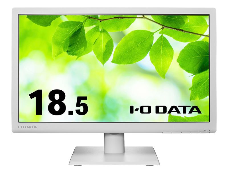 ワイド液晶ディスプレイ 18.5型/1366×768/アナログRGB、HDMI/ホワイト/スピーカー：あり/5年保証 LCD-AH191EDW