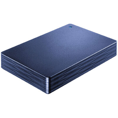 USB3.1 Gen1/2.0対応ポータブルハードディスク「カクうす Lite」 ミレニアム群青 2TB HDPH-UT2DNVR