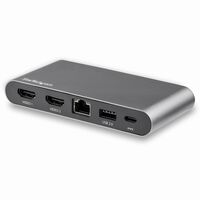 USB Type-C接続マルチアダプタ 4K HDMIデュアルモニター対応 2x USB-A/100W USB PD 3.0/ギガビット有線LAN Windowsのみ対応 DK30C2HAGPD