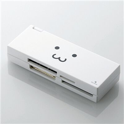 ケーブル収納46+2メディア対応カードリーダ ホワイト MR-C23WHF1