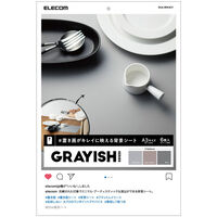 撮影用背景シート/GRAYISH/A3サイズ/6枚入 DGA-BPA3GY