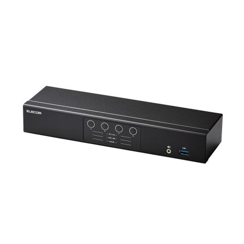 パソコン切替器(KVM)/HDMI/4ポート KVM-NHUS4