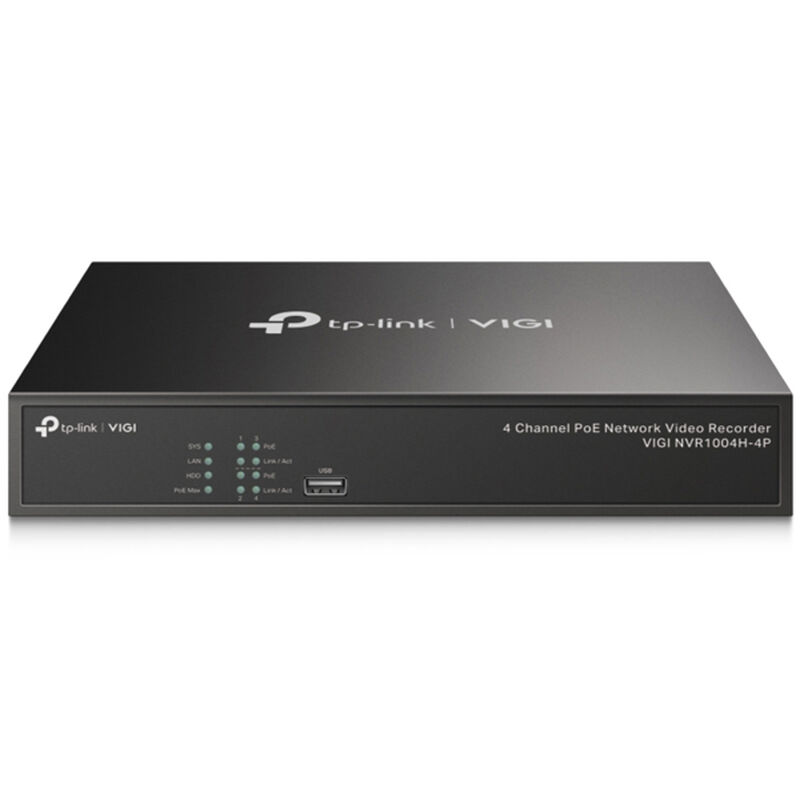 VIGI 4チャンネル PoE+ ネットワークビデオレコーダー VIGI NVR1004H-4P