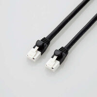 LANケーブル/PS5対応/CAT6A/爪折れ防止/3.0m/ブラック GM-LDGPAT/BK30