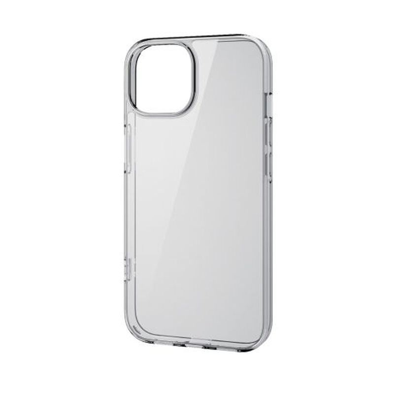 iPhone 15用ハイブリッドケース/スタンダード/クリア PM-A23AHVCKCR