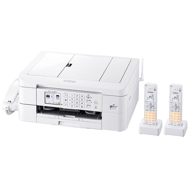 A4インクジェット複合機 (FAX/電話機/子機2台/Wi-Fi/自動両面印刷/スマホ・タブレット接続/ADF/レーベル印刷) MFC-J939DWN