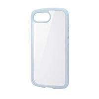 iPhone 16e/TOUGH SLIM LITE/フレームカラー/背面クリア/ストラップシート付属/ライトブルー PM-A25STSLFCBU