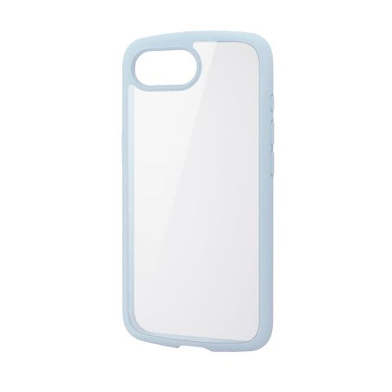 iPhone 16e/TOUGH SLIM LITE/フレームカラー/背面クリア/ストラップシート付属/ライトブルー PM-A25STSLFCBU