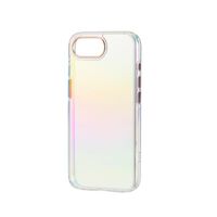 iPhone 16e/ハイブリッドケース/オーロラ/ストラップシート付属/クリア PM-A25SHVCACR