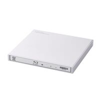ポータブルBlu-rayドライブ/for Windows/USB3.2 Gen1/スリム/Type-C＆Aケーブル付/ホワイト LBD-PWC6U3CVWH