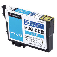 Color Creation 汎用インクカートリッジ/EPSON/MUG-C互換/マグカップ/シアン CC-EMUGC