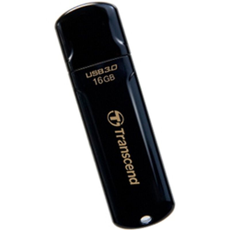 16GB USB3.0メモリ JetFlash 700 ブラック TS16GJF700