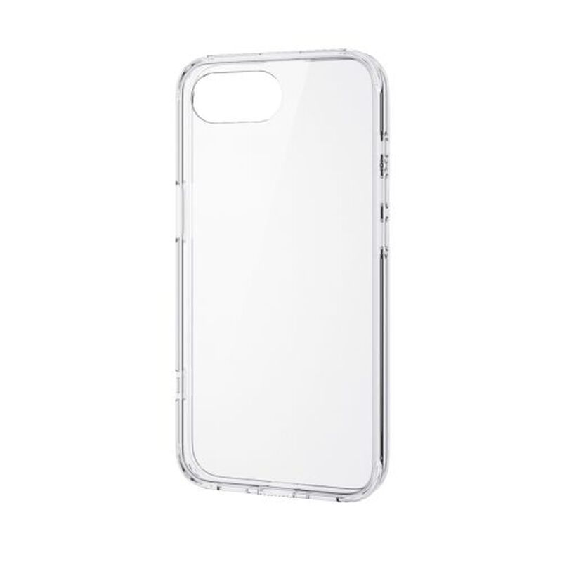 iPhone 16e/ハイブリッドケース/ガラス/クリア PM-A25SHVCG1CR