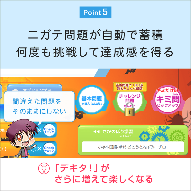 FMVまなびナビ「学校教科・デキタスコース」（申込月無料）〔月額2,580円(税込)〕