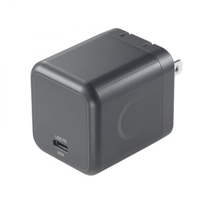 USB PD対応キューブ型AC充電器（PD65W） ACA-PD105BK