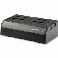 4ベイSATA HDDドッキングステーション クレードル型2.5/3.5インチSSD/HDDスタンド USB 3.1(10Gbps)対応 USB-C/USB-Aポート SDOCK4U313