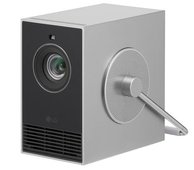 ホームプロジェクター/500ANSIルーメン/レーザーダイオード/4K/WebOS6.0/最大120インチ/DLP/2000000:1/15ポイントエッジ HU710PB
