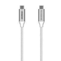 USB Type-C to C ケーブル (4K・100W出力 / 10Gbps / 1.5m) ホワイト APC-V1510CC-4KU3G2-W